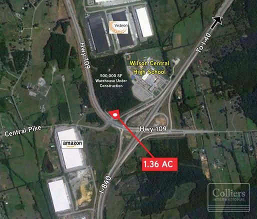 Highway 109 & Central Pike: Highway 109, Lebanon, TN 37090